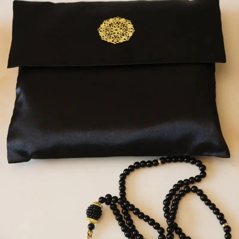 Luxury Prayer Mat and Tasbeeh Set (MR048) - Image 8