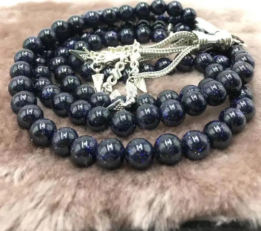 MR051 Agate Tasbeeh - Natural Crystal Prayer Beads for Tasbeeh - Image 18