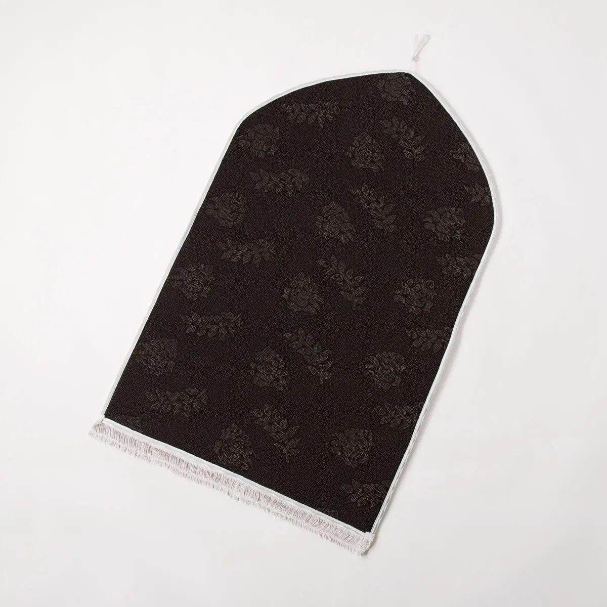 MR055 Non-Slip Embossing Flannel Interactive Heart Pattern Prayer Mat - Image 5