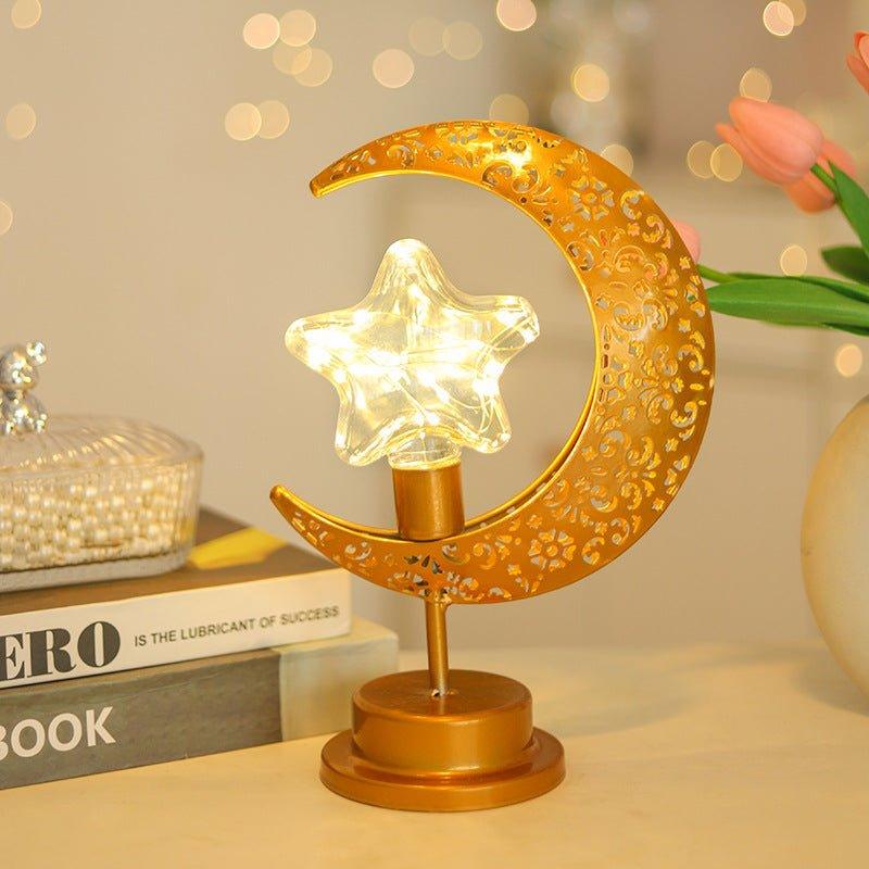 MR060 LED Wrought Iron Moon Lamp - Image 7