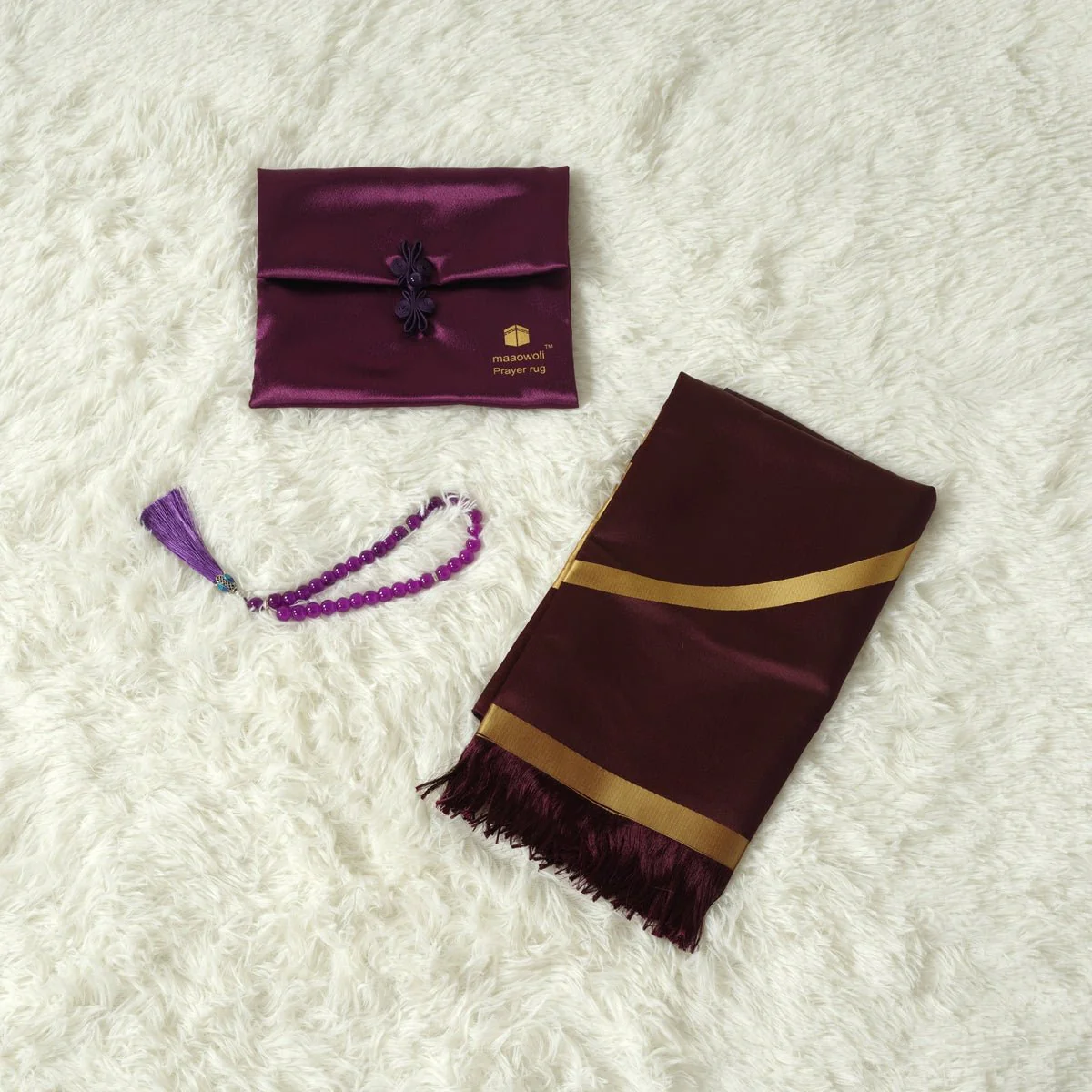 MR065 Eco-Friendly New Luxury Prayer Mat and Tasbeeh Set - Image 25