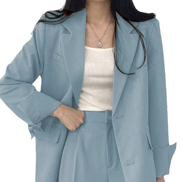 MS040 Temperament Slim Professional Two-Piece Suit - Image 10