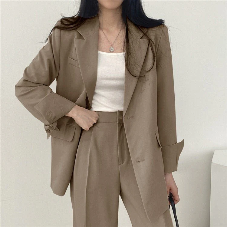 MS040 Temperament Slim Professional Two-Piece Suit - Image 4