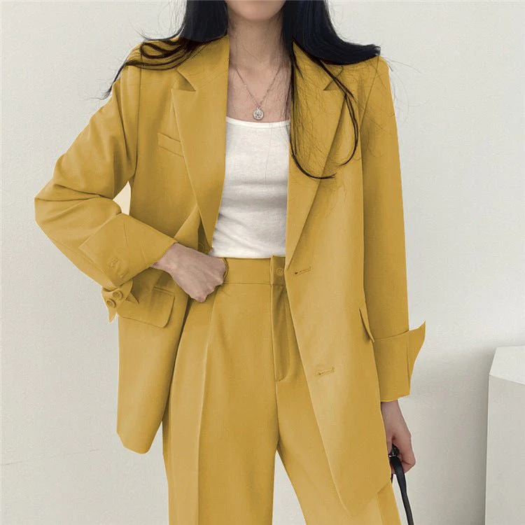 MS040 Temperament Slim Professional Two-Piece Suit - Image 8