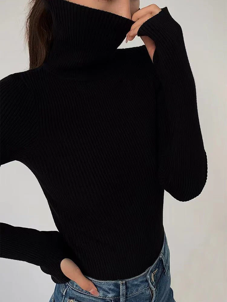 High Neck Pullover Sweater (MS064) - Image 13