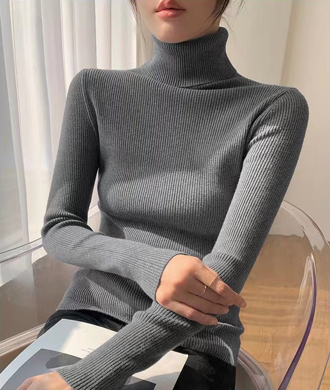 High Neck Pullover Sweater (MS064) - Image 2