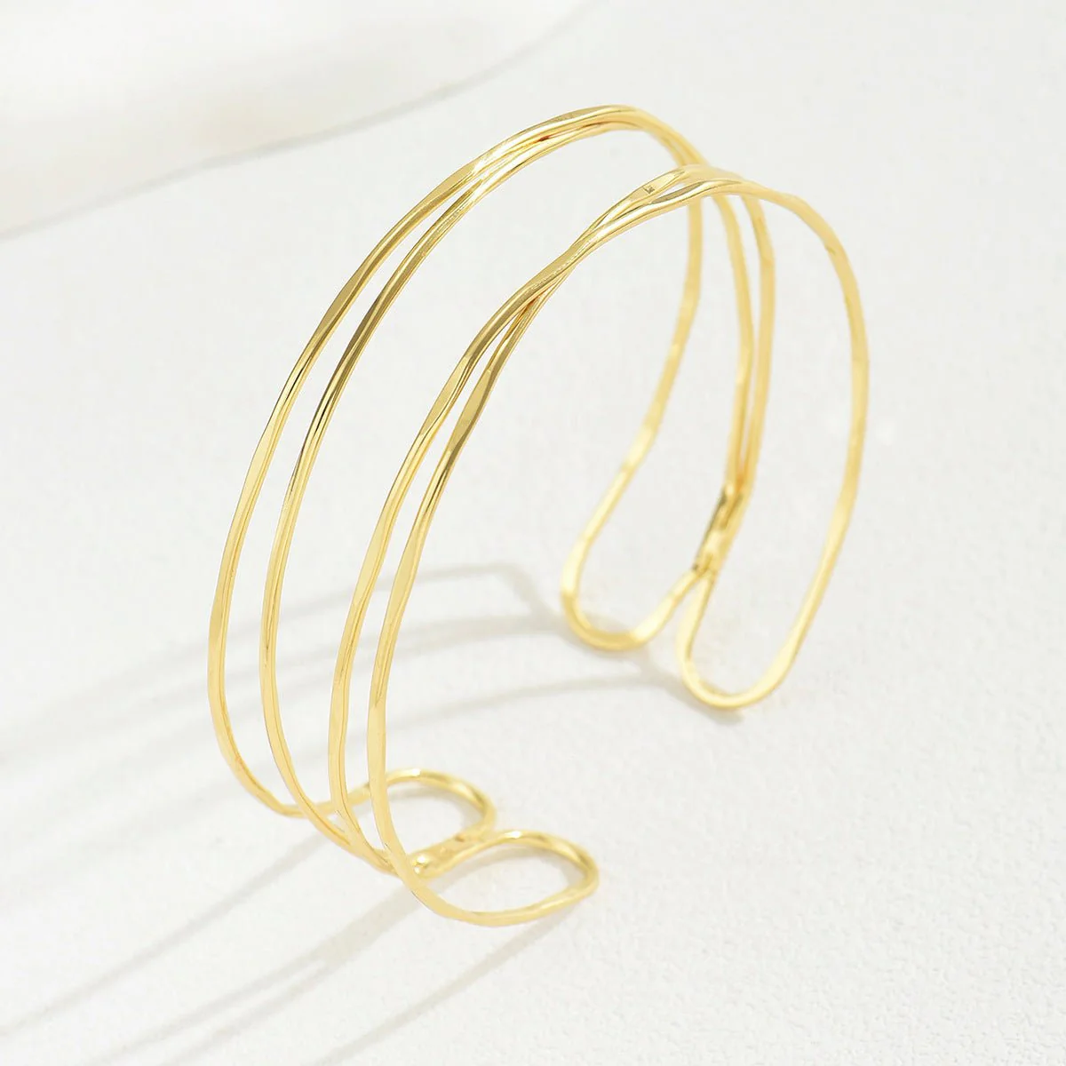 Multi-Layer Geometric Arm Cuff Bracelet (MAC410) - Image 3