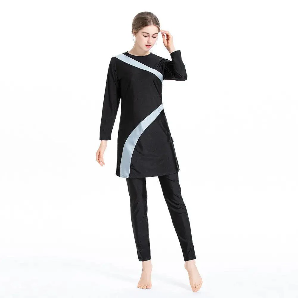Muslim Women Swimming Costume, 3pcs Modest Swimming Costume (MB005) - Image 3