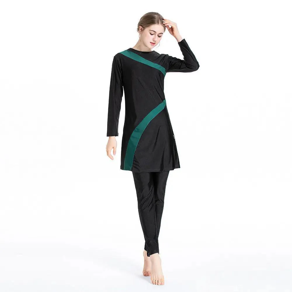 Muslim Women Swimming Costume, 3pcs Modest Swimming Costume (MB005) - Image 4