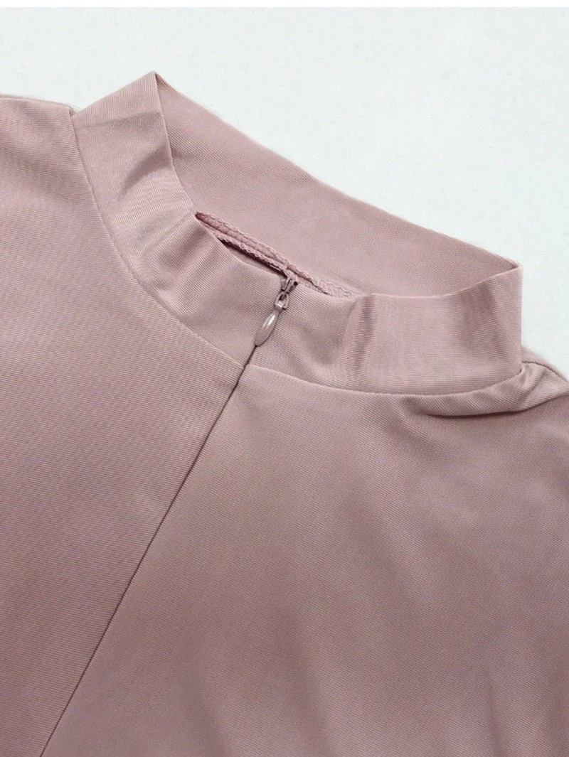 Muslim Women Swimming Suit With Headscarf & Pants, Long Sleeve Burkini Swim Suit (MB016) - Image 9