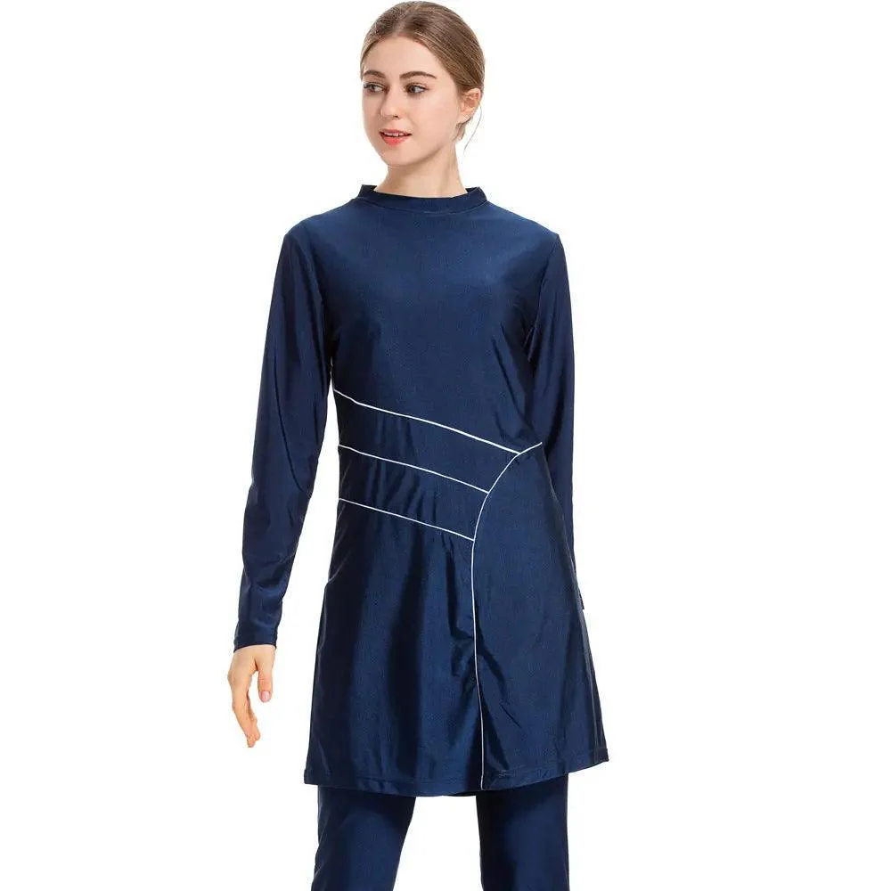 Muslim Women Swimsuit, 3 Pcs Burkini Modest Swimsuit (MB006) - Image 3