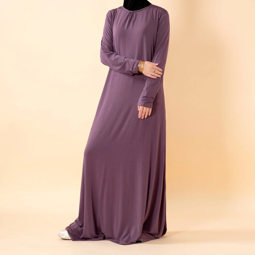 Natural Stretch Premium Lenzing™ Modal A-Line Dress (MA357) - Image 14