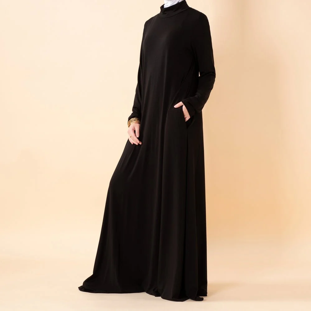 Natural Stretch Premium Lenzing™ Modal A-Line Dress (MA357) - Image 5