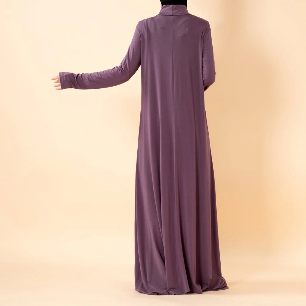 Natural Stretch Premium Lenzing™ Modal A-Line Dress (MA357) - Image 8