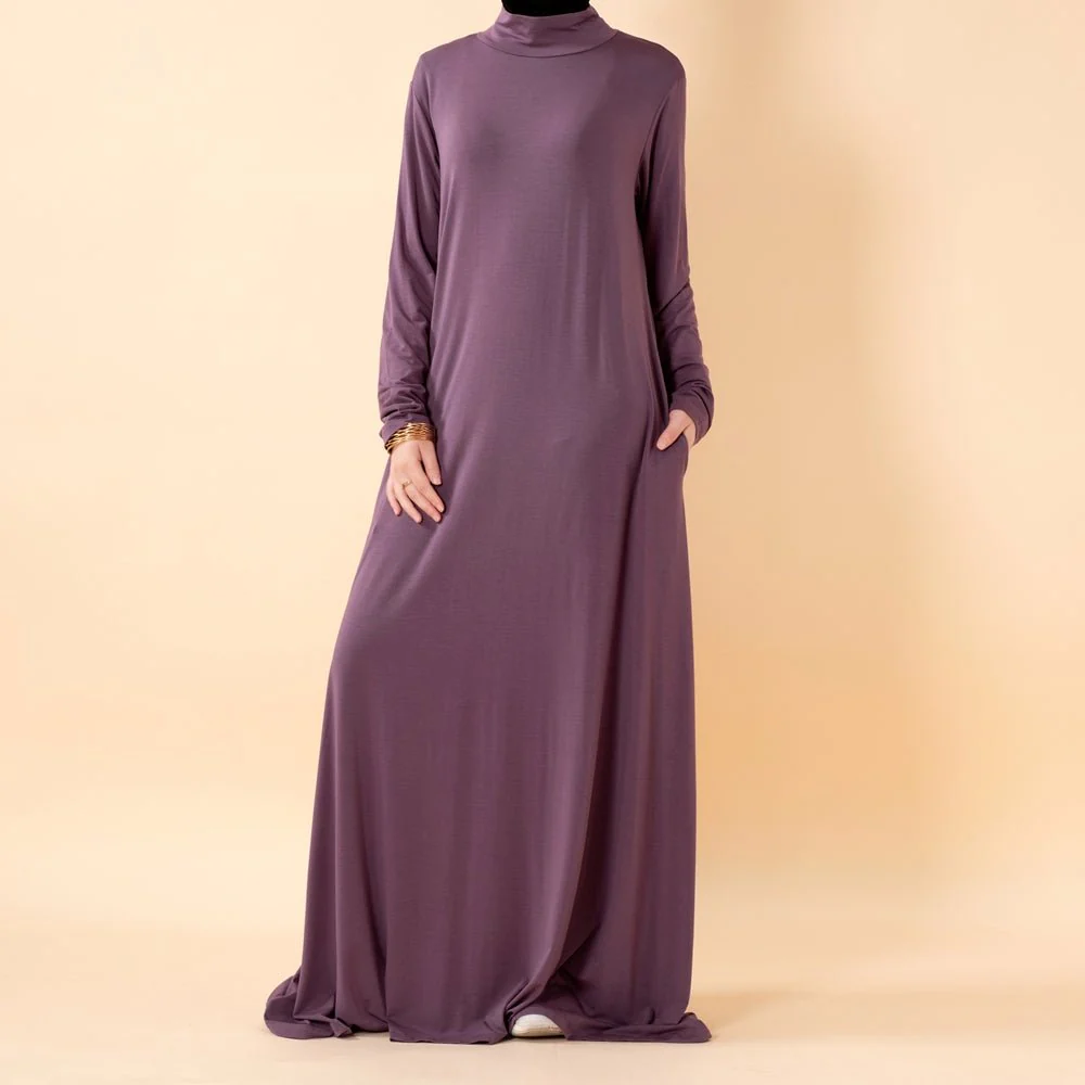 Natural Stretch Premium Lenzing™ Modal A-Line Dress (MA357) - Image 9