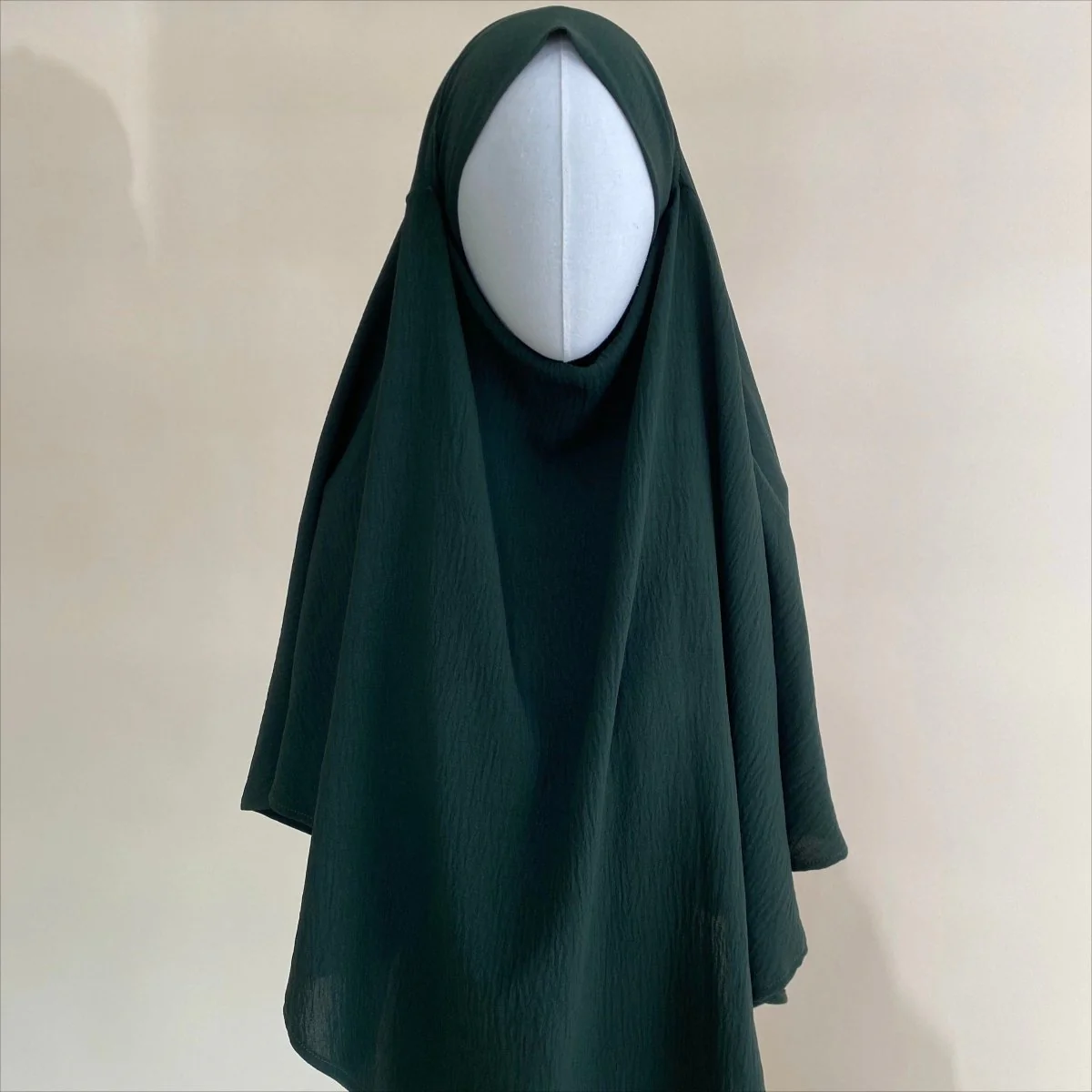 New Crepe 1-Layer Khimar | Soft Crepe Material Khimar (MK009) - Image 22