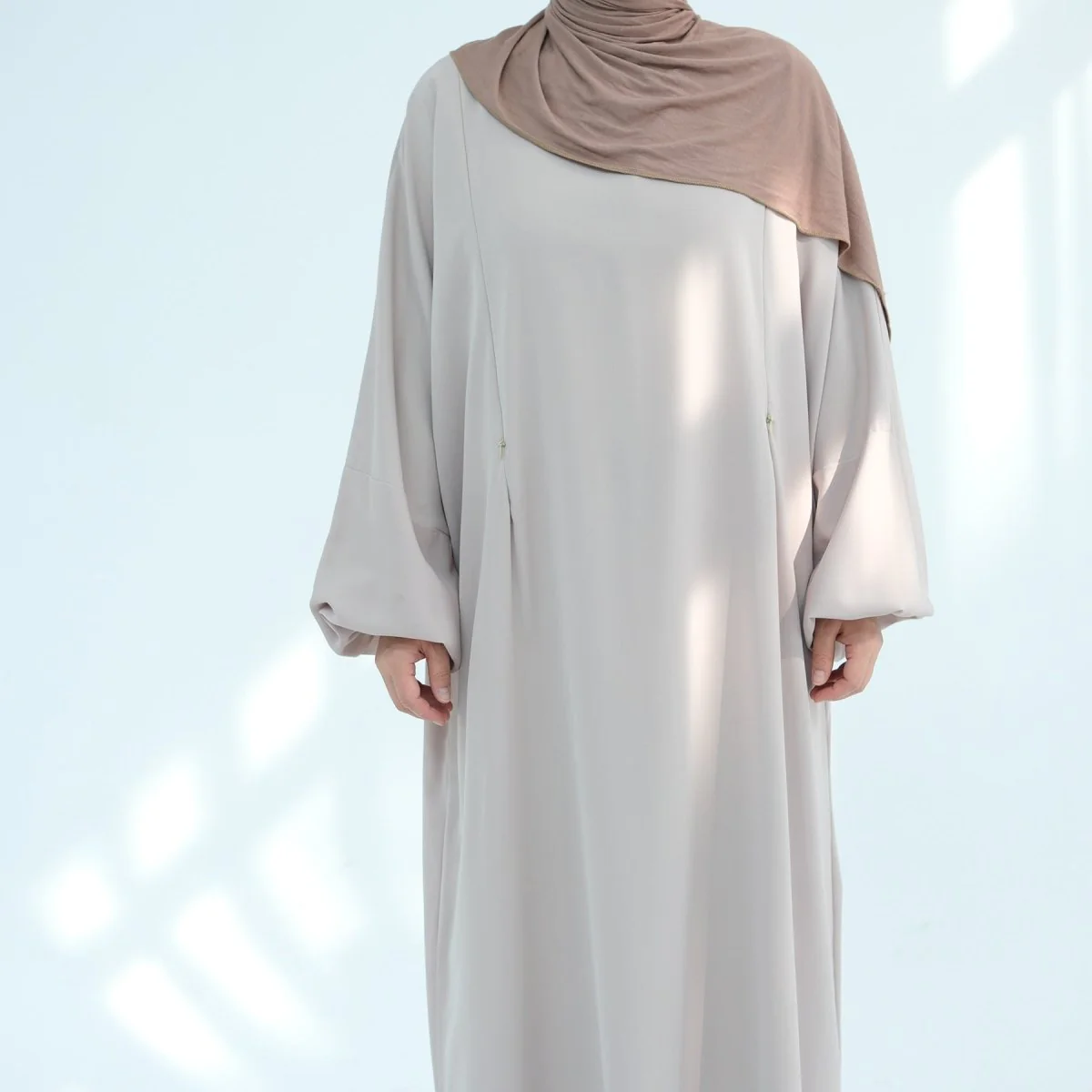 Nida Fabric Nursing Abaya(MA387) - Image 10