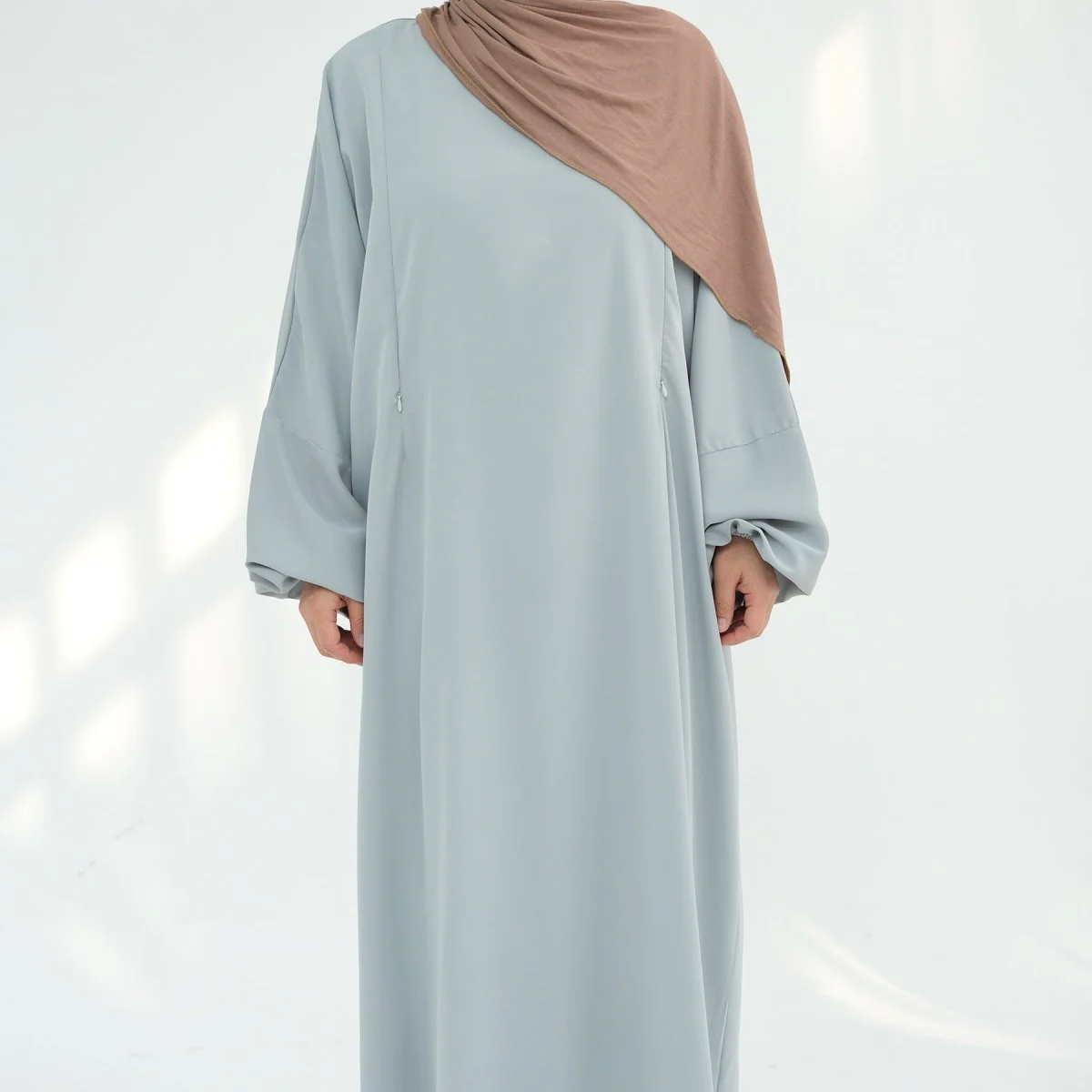 Nida Fabric Nursing Abaya(MA387) - Image 11