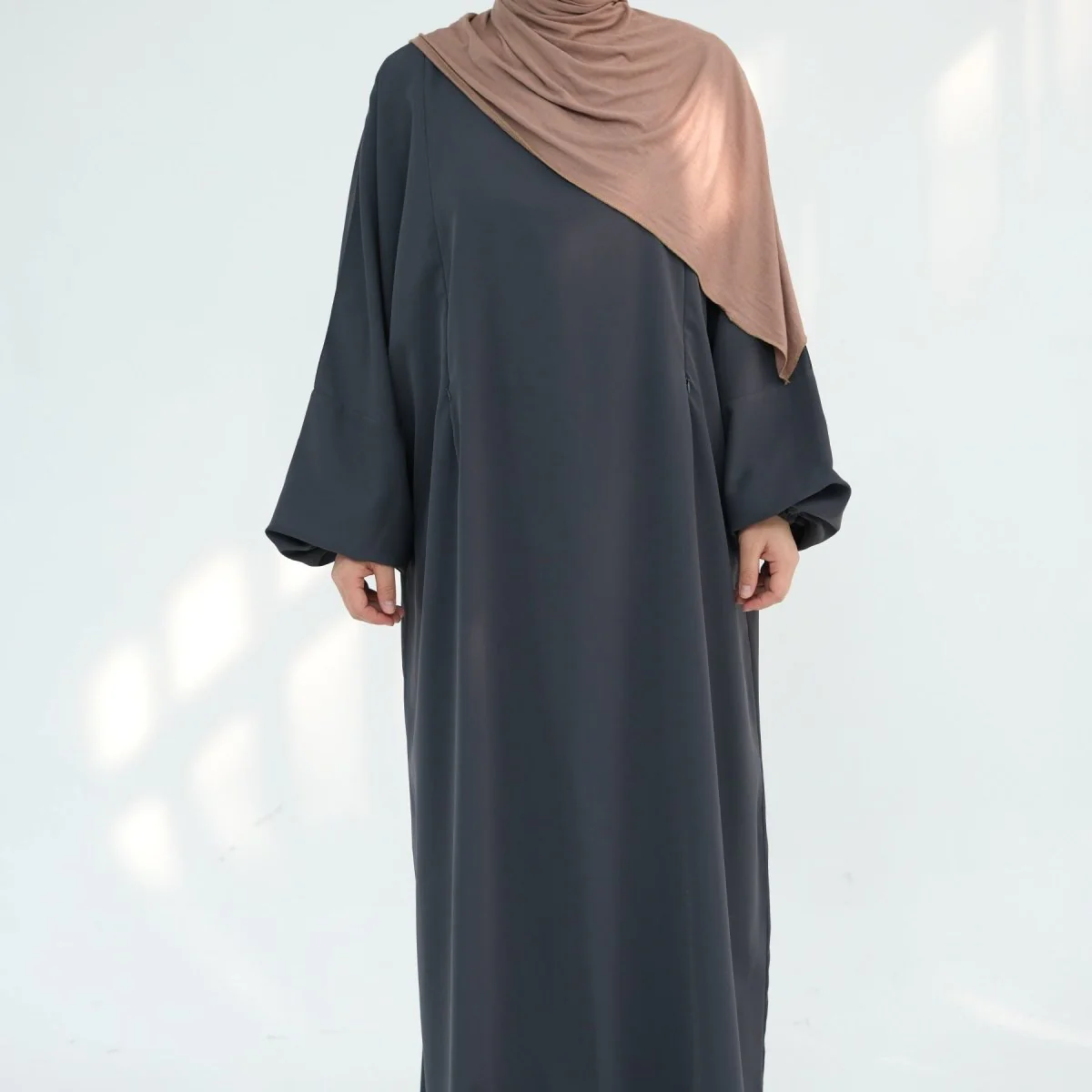 Nida Fabric Nursing Abaya(MA387) - Image 6