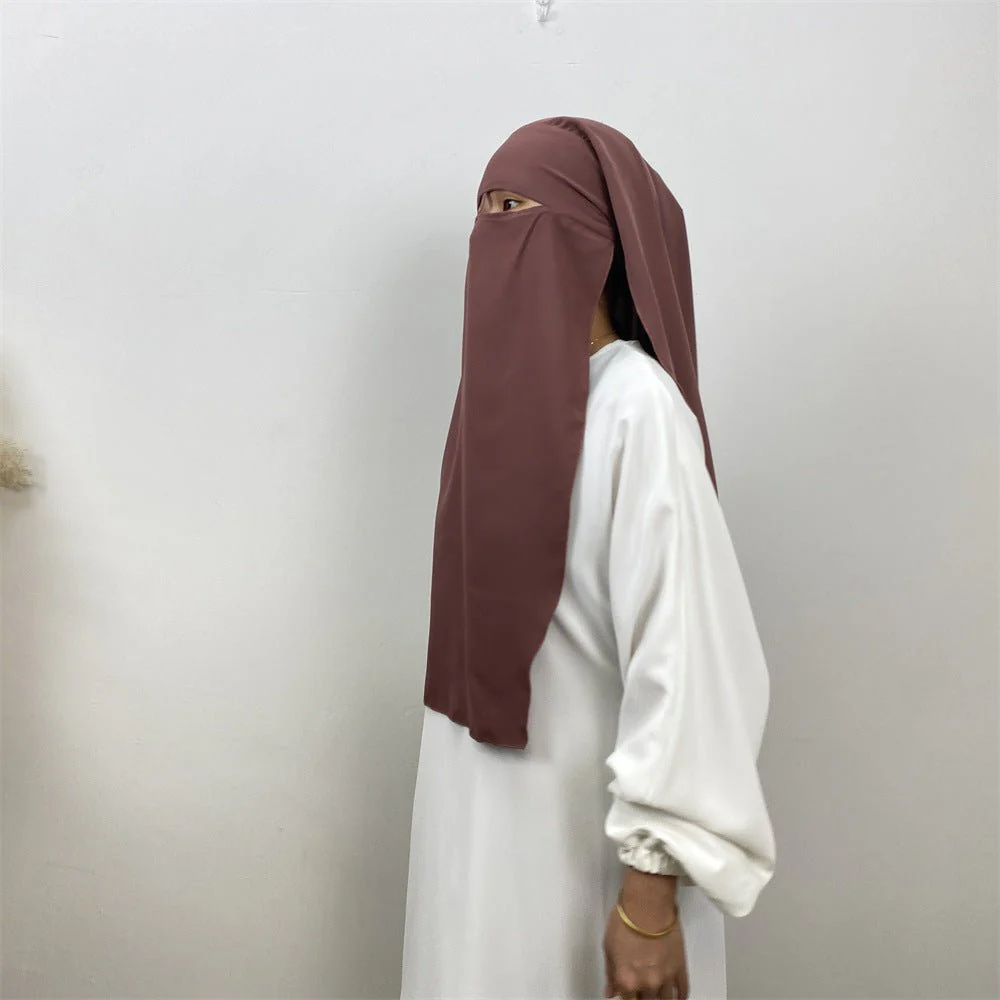 Nida Niqab: Fashionable And Versatile Niqab For Modest Muslimas  (MH085) - Image 12