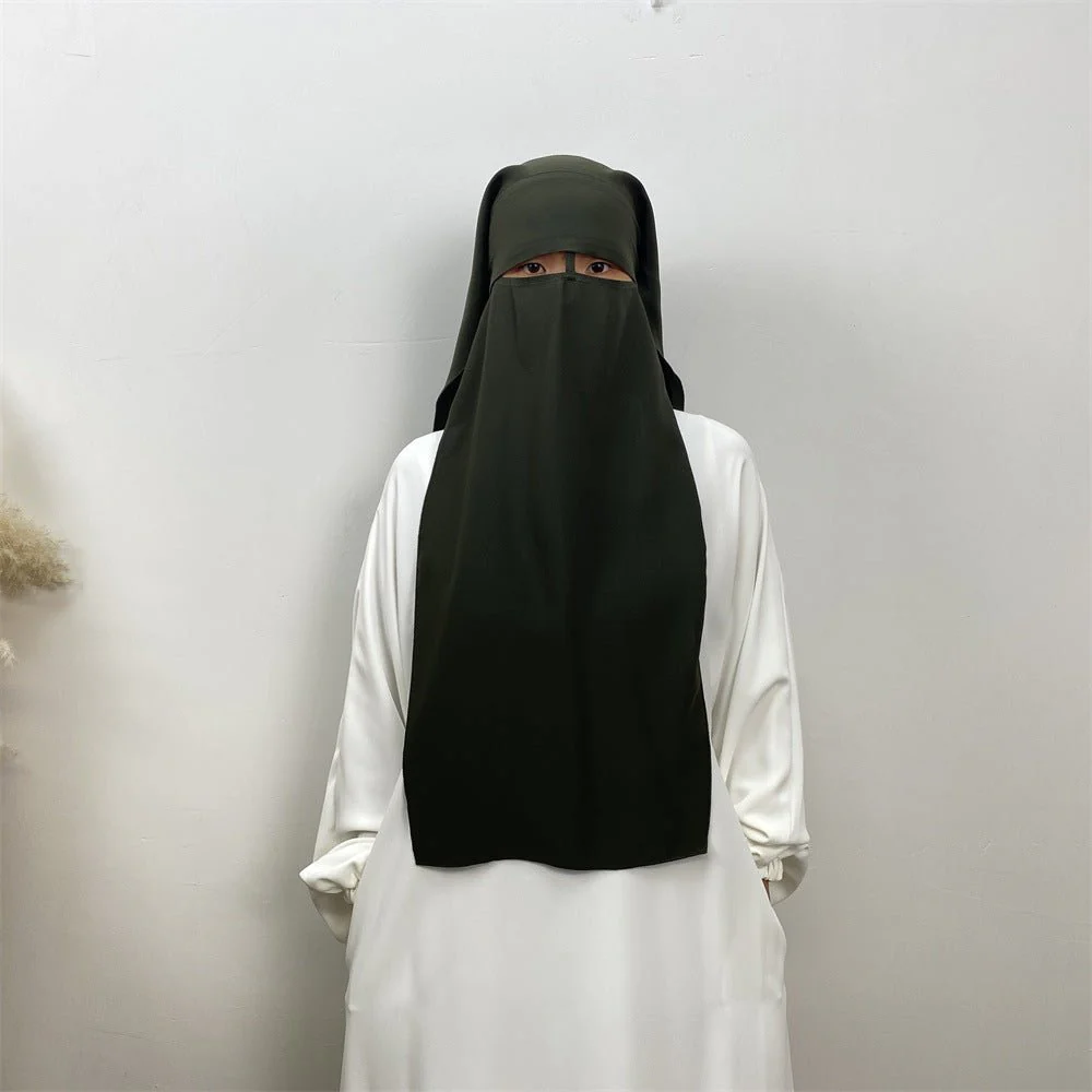 Nida Niqab: Fashionable And Versatile Niqab For Modest Muslimas  (MH085) - Image 24