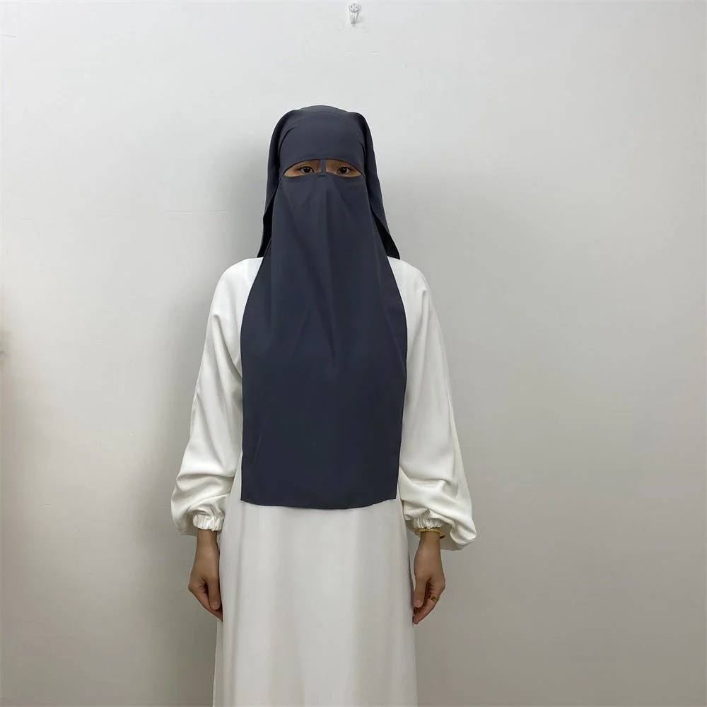 Nida Niqab: Fashionable And Versatile Niqab For Modest Muslimas  (MH085) - Image 30
