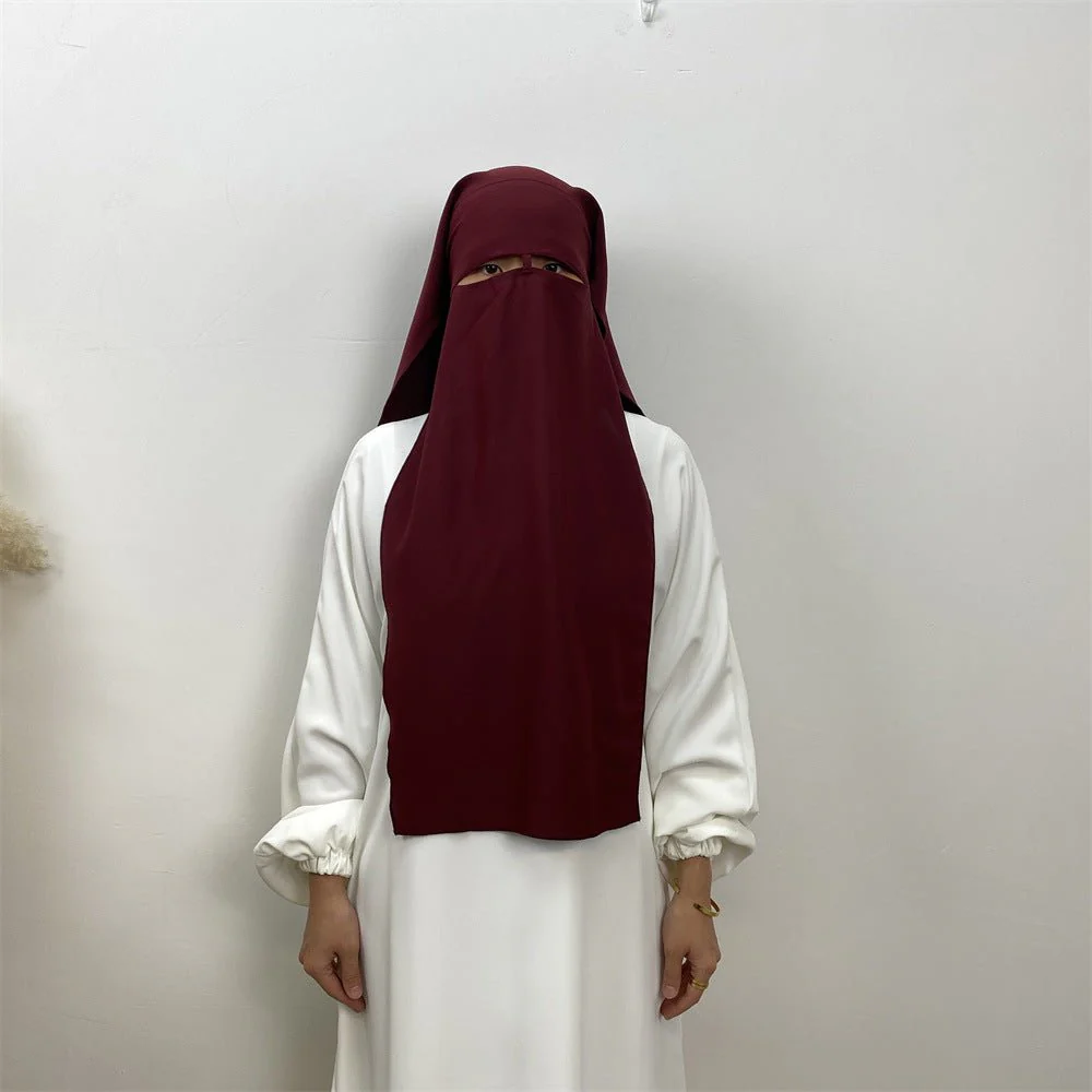 Nida Niqab: Fashionable And Versatile Niqab For Modest Muslimas  (MH085) - Image 33