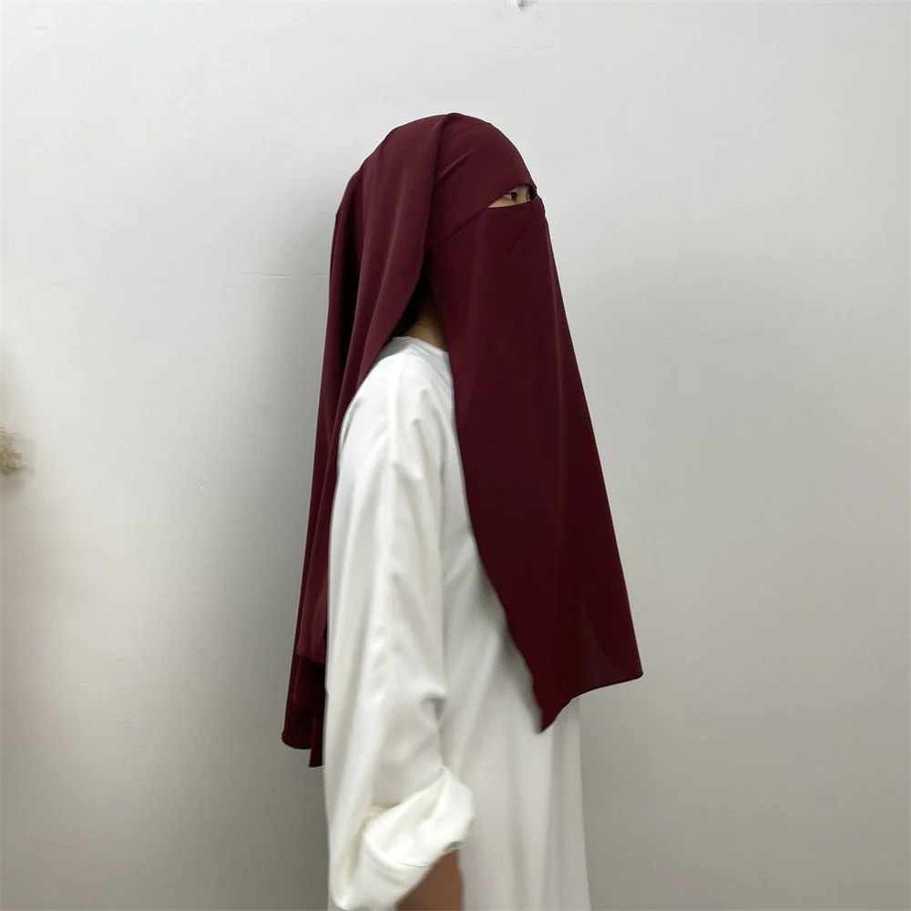 Nida Niqab: Fashionable And Versatile Niqab For Modest Muslimas  (MH085) - Image 34