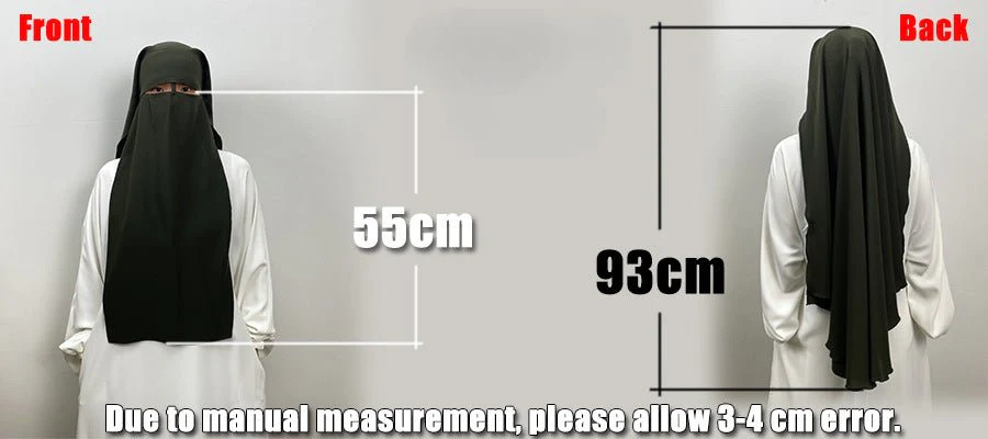 Nida Niqab: Fashionable And Versatile Niqab For Modest Muslimas  (MH085) - Image 4