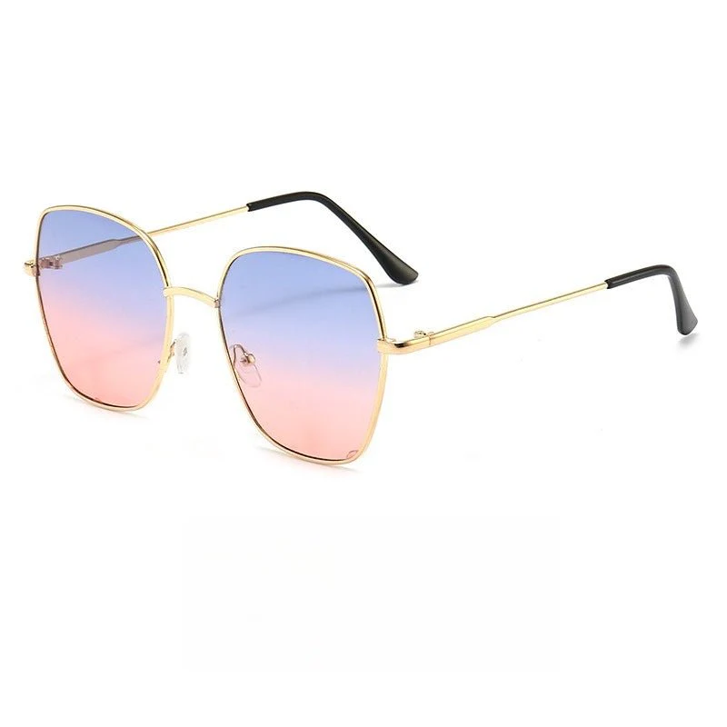 Oversized Gradient Sunglasses for Women – Face-Slimming Fashion Statement (MAC263) - Image 11