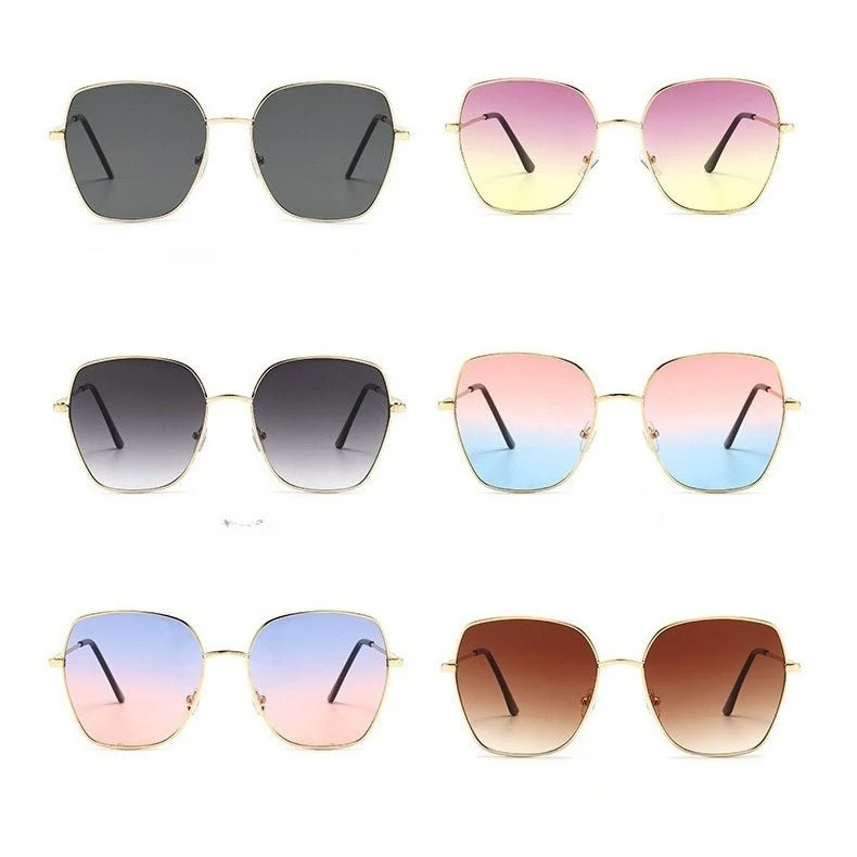 Oversized Gradient Sunglasses for Women – Face-Slimming Fashion Statement (MAC263) - Image 15