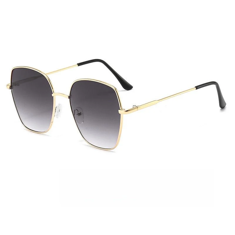 Oversized Gradient Sunglasses for Women – Face-Slimming Fashion Statement (MAC263) - Image 7