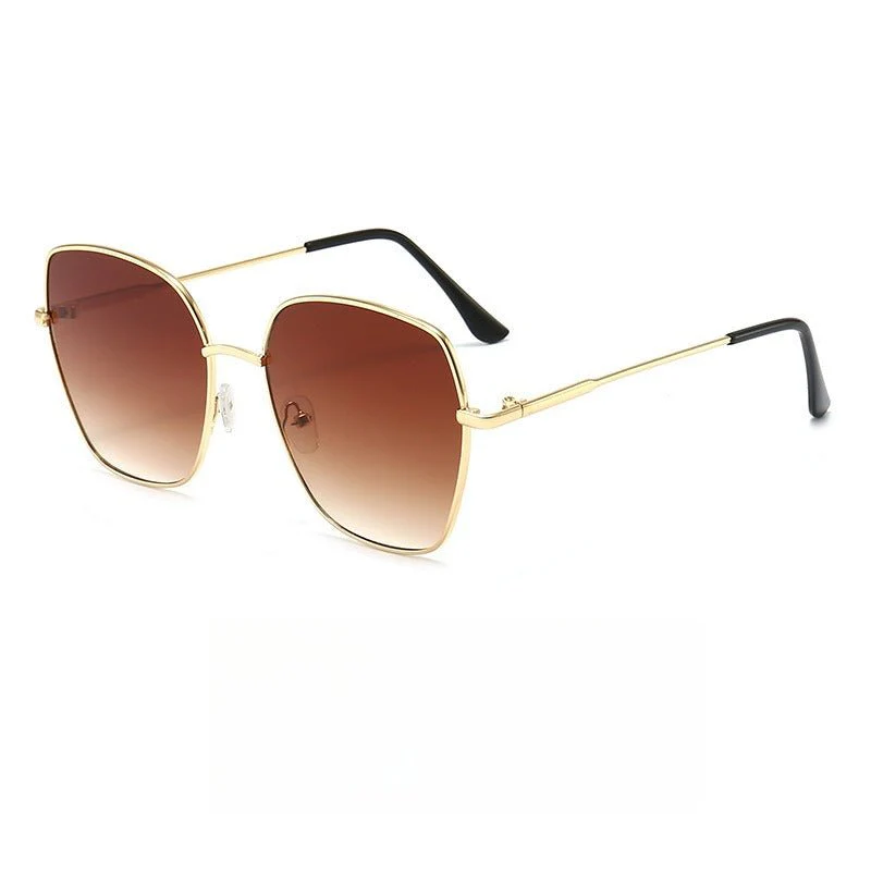 Oversized Gradient Sunglasses for Women – Face-Slimming Fashion Statement (MAC263) - Image 8