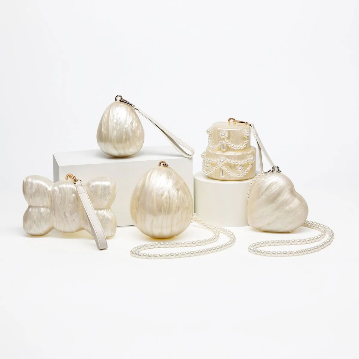 Pearl Acrylic Clutch Collection(MAC377) - Image 3