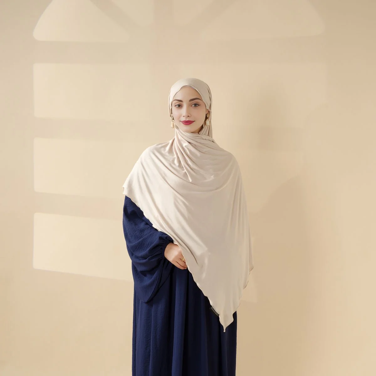 Perfect Hijab for Eid: Premium Modal Jersey Long Scarf – Soft, Breathable & Elegant in 8 Colors Shawl (MH105) - Image 6