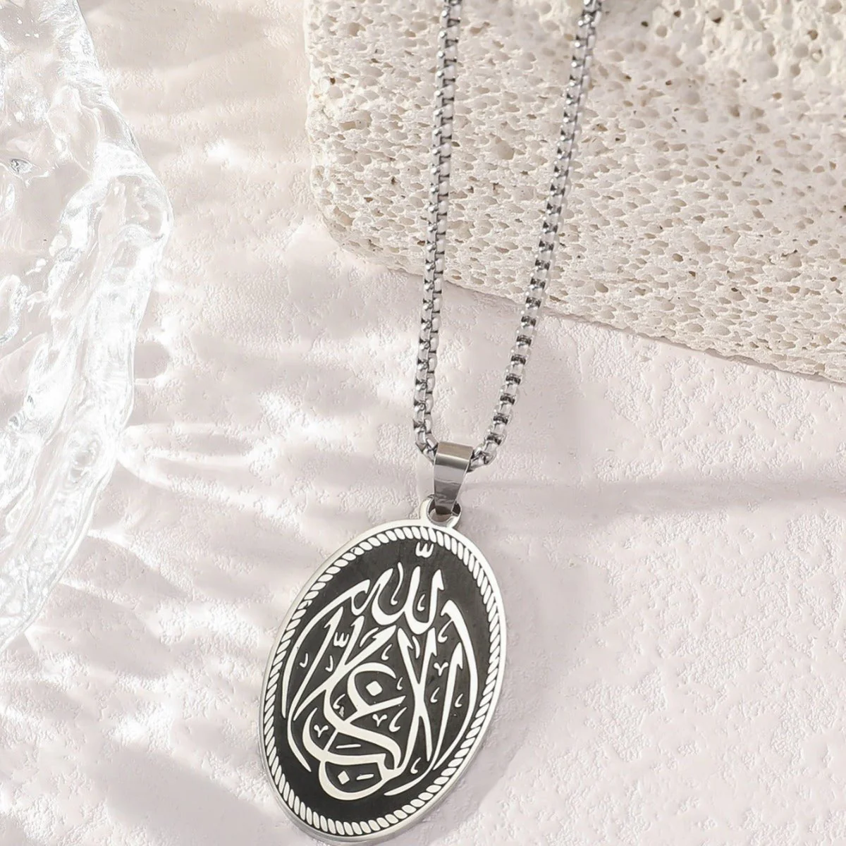 Personalized and versatile retro men's titanium steel necklace(MAC225)(WITH GIFT BOX) - Image 4