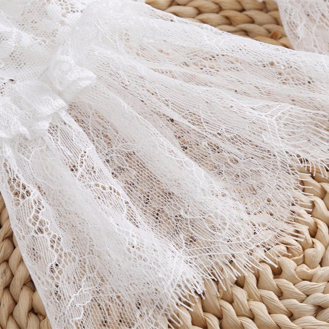Pleated Lace Mesh Cuff Sleeves (MAC425) - Image 7
