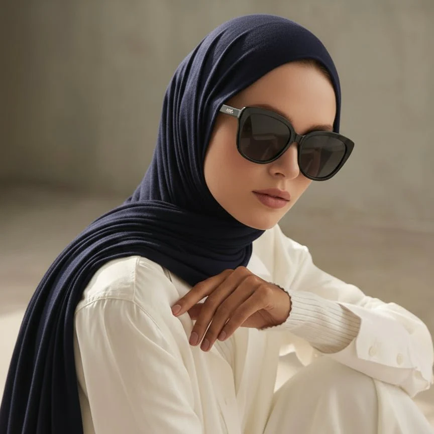 Premium Bamboo Jersey Hijab |  Natural Bamboo Hijab (MH195) - Image 12