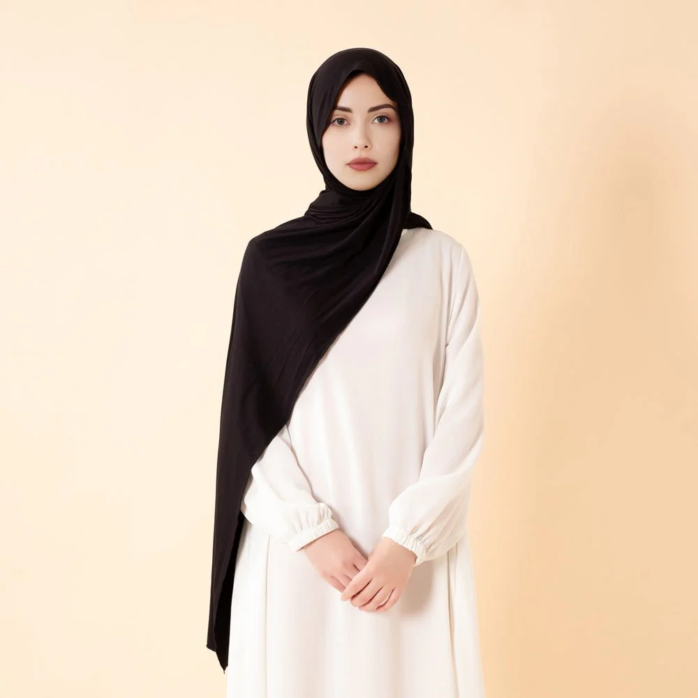 Premium Bamboo Jersey Hijab |  Natural Bamboo Hijab (MH195) - Image 17