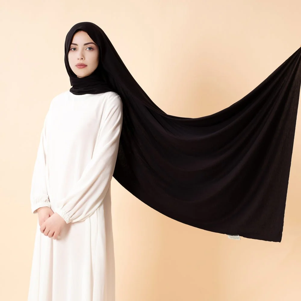 Premium Bamboo Jersey Hijab |  Natural Bamboo Hijab (MH195) - Image 6