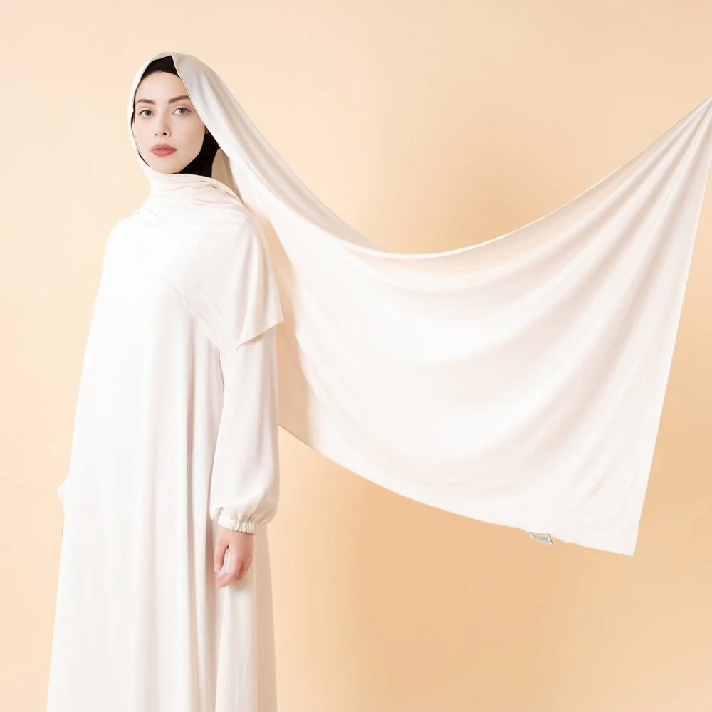 Premium Bamboo Jersey Hijab |  Natural Bamboo Hijab (MH195) - Image 8
