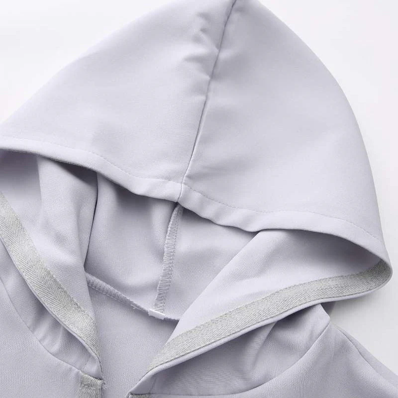 Premium Black Hooded Long Modest Muslim Robe Thobe for Men (MT029) - Image 12