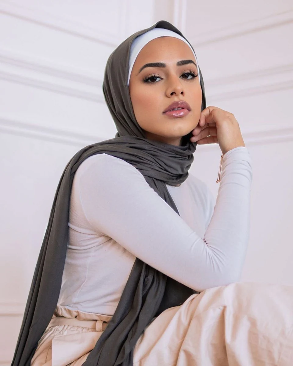 Premium Boho Style Large Modal Hijab (MH114） - Image 3