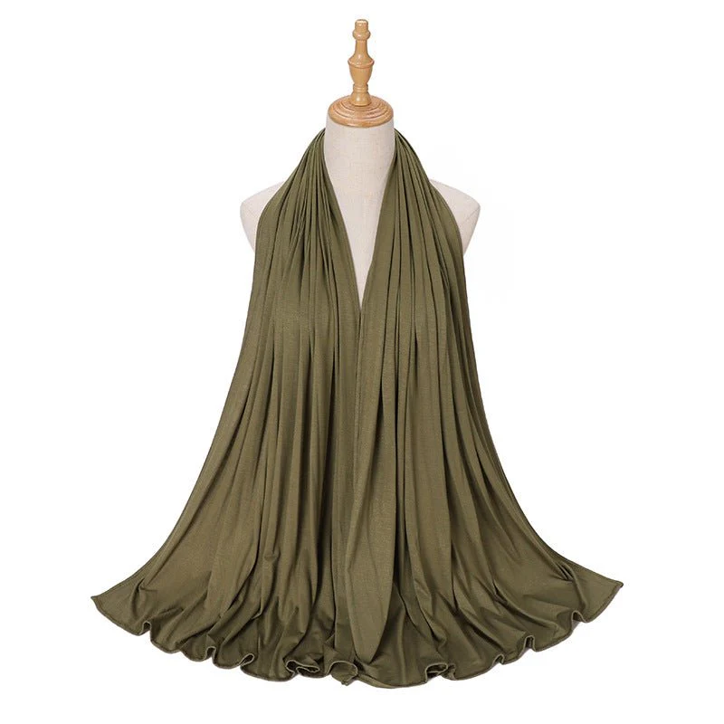 Premium Boho Style Large Modal Hijab (MH114） - Image 34