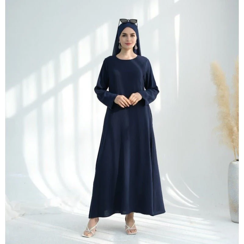 Premium Chiffon 3-Piece Set Abaya(MOA231) - Image 11