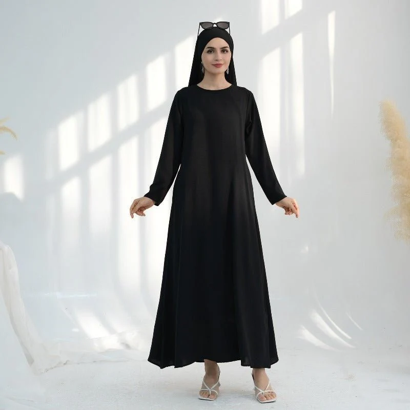 Premium Chiffon 3-Piece Set Abaya(MOA231) - Image 19