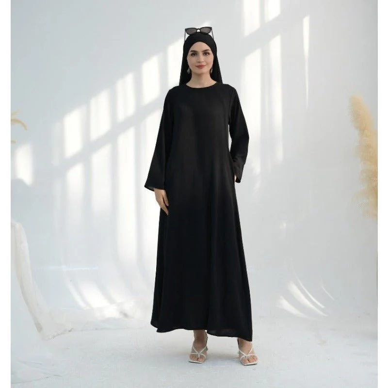 Premium Chiffon 3-Piece Set Abaya(MOA231) - Image 22
