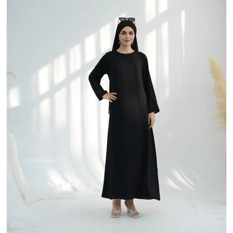 Premium Chiffon 3-Piece Set Abaya(MOA231) - Image 23
