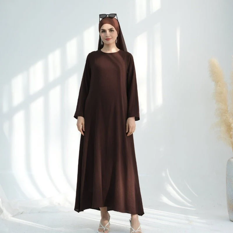 Premium Chiffon 3-Piece Set Abaya(MOA231) - Image 26