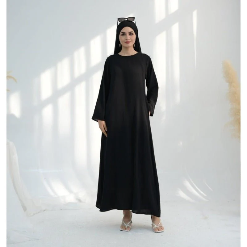 Premium Chiffon 3-Piece Set Abaya(MOA231) - Image 27